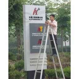 Exterior Entrance Exit LED Directory Banner Stands Wholesale