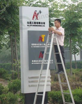 Exterior Entrance Exit LED Directory Banner Stands Wholesale