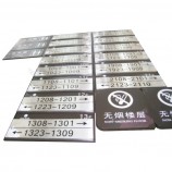 建筑楼梯识别id号码标志