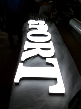 Volledig verLicht Acryl led module Licht kanaal letters teken