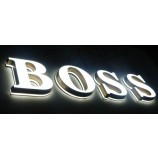 고품질 스테인레스 스틸 양쪽 측면 채널 문자 기호를 주도했다