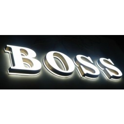 고품질 스테인레스 스틸 양쪽 측면 채널 문자 기호를 주도했다