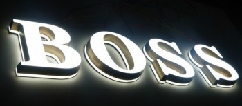 Stainless Steel Both Side LED Channel Letter Sign