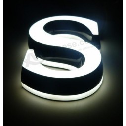 VisageLit de haute quaLité et rétro-éclairé led Signere de lettre de canal