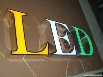High Quality LED Stainless Steel Channel Letters Sign