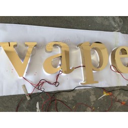 Stainless Steel High Quality Backlit Channel Letter Sign