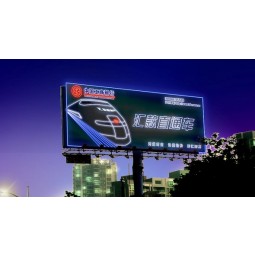高速公路广告不锈钢两侧或铝制超薄照明led灯箱