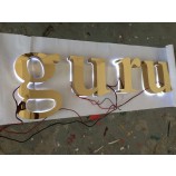 Bau laser cut caSt brushed EdelStahl Metalll Bronze dimensional soLiden Geschäftsbrief