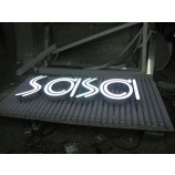 Hoge kwaLiteit pop reclame roeStvrij Staal letters op maat