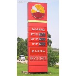 高品质户外海报展示加油站滚动灯箱