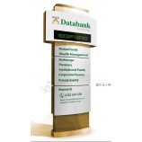 High Quality Ground Stand Monument Sign for Pavement with your logo