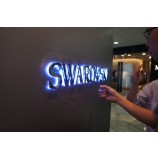 3D lettres en Acier inoxidable et AcryLique pour les magasins Annoncevewrtising