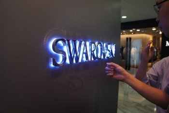 3D rvs gefabriceerde en Acrylaat kanaal letters voor winkel Advertentievewrtising