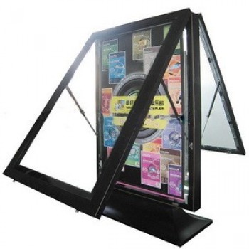 Double Sides Automatic Scrolling Light Boxes Wholesale 