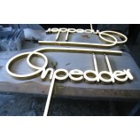 Sichtbarer DiodenlAnzeigeenname Acryl führte BuchStabeschilder