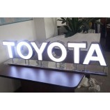 Face-Lit Stainless Steel LED Channel Letter for Shop Signage