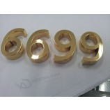Building Busniess Architecture Electroplating Plated Titanium Letters