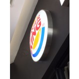 Burger King ReStaurant Wand monBindenrt LED BLiSter Acryl LeuchtkaSten