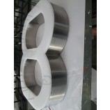 Geschäft Geschäft gebürSteter EdelStahl fabrizierte Acrylfront beLichtete geführte KanalbuchStaben