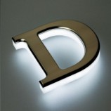 Außenbeleuchtung Aluminium führte Kanal BuchStaben Metalll Zeichen