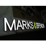 Acryl KunStStoff Aluminium 3d Front hergeStellt-Beleuchtete LED Leuchtreklame Leuchtreklame Brief