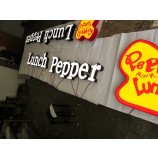 Outdoor Waterproof Advertising LED Light Box and Channel Letters