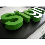 Metal Stainless Steel Spray Painted Logo Letter Sign Custom