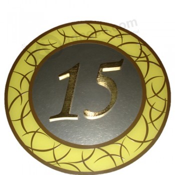 광고 금속 새겨진 기호, 금속 조각 이름 접시, 빈 새겨진 된 금속 징후
