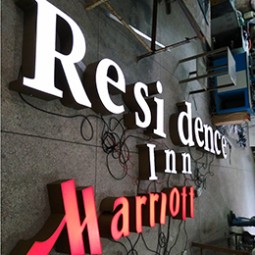 Exterior Stainless Steel Channel Letters LED Sign