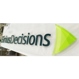 Company Brand Business Advertising Acrylic Plastic LED Light Logo Sign Channel Letters