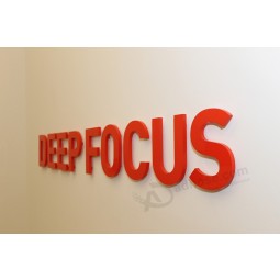 Building Corporate ID Laser Cut Acrylic Channel Letters