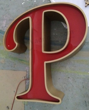 Store Illuminated Acrylic LED Sign Channel Letter
