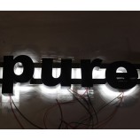 LED Shop Sign Board Backlit Letter Signs