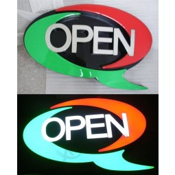 Restaurant Shop offen LED Frontlit Im Freien-Licht Box Zeichen