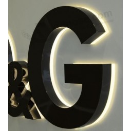 La luminosità esterna impermeabile ha conDotto il logo Della società Della lettera Del canAle