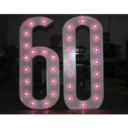 Commercio All'ingrosso Di Alta personAlizzato-Fine Di Alta quAlità a leD Decorazione lampaDina lettera segni