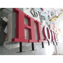 Customized Outdoor 3D Stainless Steel Metal Channel Letters