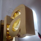 Premium Grade LED Back Lit Titanium Letters Sign