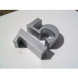 Haute quAlité Non-Enseigne en Aluminium brossé brossé ou signe Rée lettres
