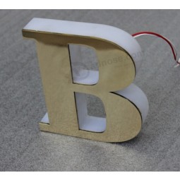 Wall Mounted Backlit Metal Letters for Advertising