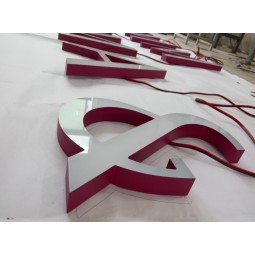 Lettre acrylique solIRée avant illuminé 3Ré signe Rée lettres leRé