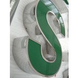 Buiten grote leD acryl en metAlen 3D kanaAlletter