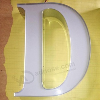 Wholesale custom high-end Super Bright Whole Lit LED Acrylic Channel Letter for Shop Sign Billboard Desplay
