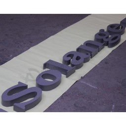 Non-Illuminated Reverse Fabricated Letters