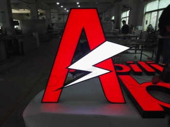 金属铝外壳壁挂广告亚克力字母标志