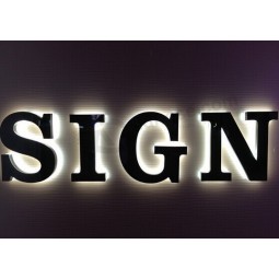 VenDita cAlDa leD hAlolit metAllo lettering per i segni