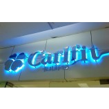 Custom Design Stainless Steel Backlit Outdoor Signage