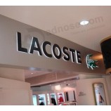 LeD背光通道字母标志为沙龙店