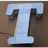 批发定制leD照明3D通道字母与trimcap