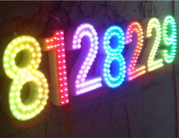 Wholesale custom High Quality of RGB LED Exposed Luminous Letter